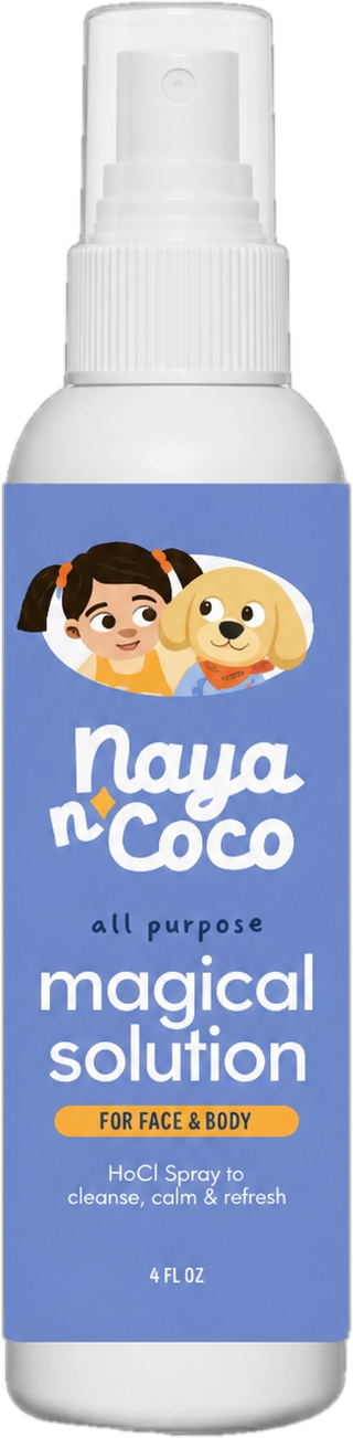 Naya n Coco Magical Solution spray bottle, 4 fl oz